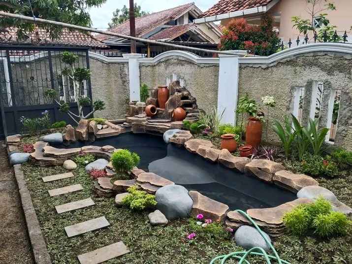 Jasa Pembuatan Taman Kolam Ikan